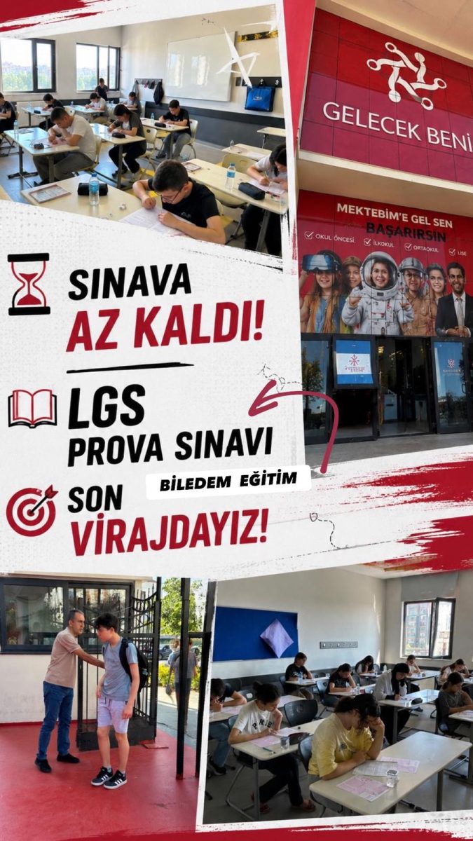 LGS prova sınavı: sınava az kala okul ortamında gerçek sınav provası
